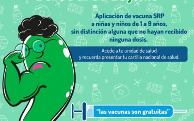 VACUNA A NIÑAS Y NIÑOS Y ADOLESCENTES  CONTRA EL SARAMPIÓN EN SLP