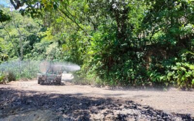 AVANZA MODERNIZACIÓN DE CAMINO EN TAMAZUNCHALE