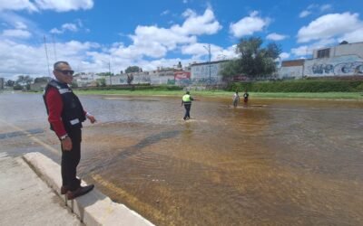 PROTECCIÓN CIVIL ESTATAL VIGILA RÍO SANTIAGO DE FORMA PREVENTIVA