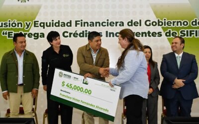 RICARDO GALLARDO ENTREGA MÁS FINANCIAMIENTOS EN APOYO A FAMILIAS POTOSINAS