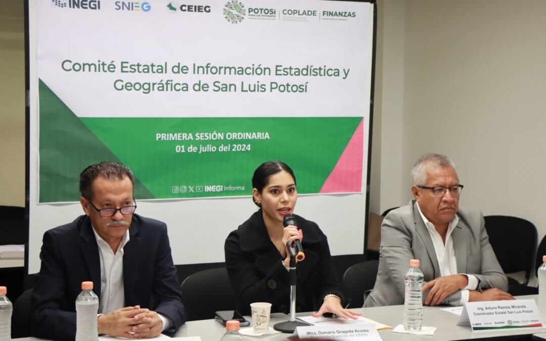 COMITÉ DE INFORMACIÓN ESTADÍSTICA, IMPULSA DESARROLLO DE SLP: SEFIN