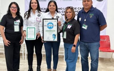 CENTRO DE REINSERCIÓN ESTATAL, PRIMERO EN EL PAÍS EN LOGRAR CERTIFICACIÓN ANTI-CARIES