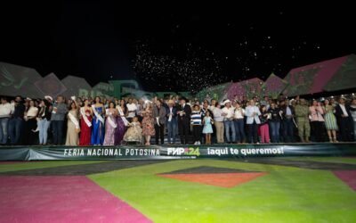 RICARDO GALLARDO ARRANCA LA MEJOR FERIA NACIONAL POTOSINA DE LA HISTORIA