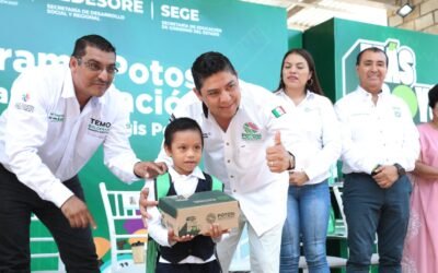 RICARDO GALLARDO CONTINÚA BRINDANDO MÁS APOYO A ESTUDIANTES