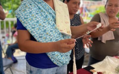 GOBIERNO PROTEGE Y PROMUEVE LA TRADICIÓN DE TELAR DE CINTURA