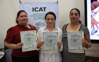 POTOSINAS Y POTOSINOS RECIBEN MÁS APOYO EN CAPACITACIÓN 