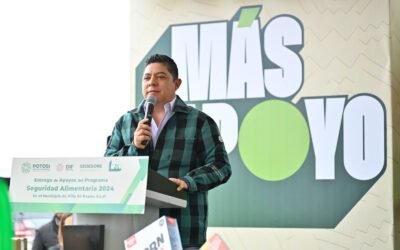 RICARDO GALLARDO ANUNCIA 25 MIL MILLONES EN INFRAESTRUCTURA PARA LOS PRÓXIMOS TRES AÑOS