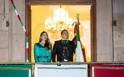 RICARDO GALLARDO CELEBRA 214 AÑOS DE INDEPENDENCIA DE MÉXICO, EN SLP