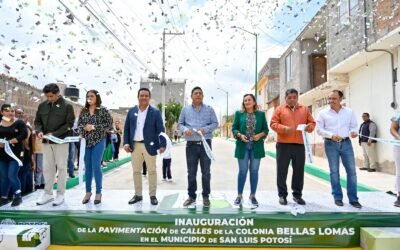 RICARDO GALLARDO TRANSFORMA CALLES DE BELLAS LOMAS