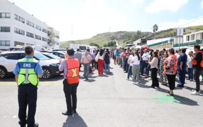 SECRETARÍA DE SALUD PARTICIPÓ EN SIMULACRO NACIONAL DE SISMO 2024