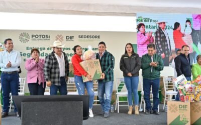 VILLARREYENSES RECIBEN MÁS APOYO CON PROGRAMA SEGURIDAD ALIMENTARIA