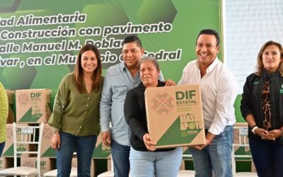 ACERCA RICARDO GALLARDO MÁS APOYO EN SEGURIDAD ALIMENTARIA A CEDRAL 