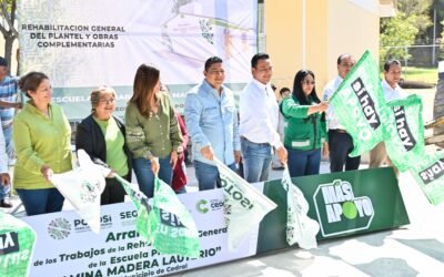 ARRANCA RICARDO GALLARDO RENOVACIÓN DE ESCUELA PRIMARIA EN CEDRAL