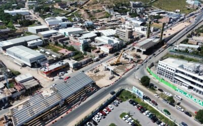 CONTINÚA MONTAJE DE TRABES EN PROYECTO DE PUENTE CORONEL ROMERO