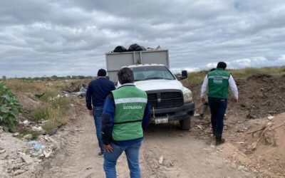 GOBIERNO DE VILLA DE POZOS Y SEGAM CLAUSURAN TIRADERO CLANDESTINO
