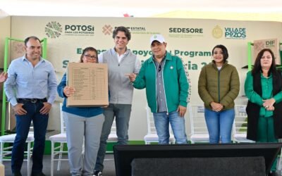 RICARDO GALLARDO ENTREGA APOYOS DE SEGURIDAD ALIMENTARIA EN CIUDAD SATÉLITE
