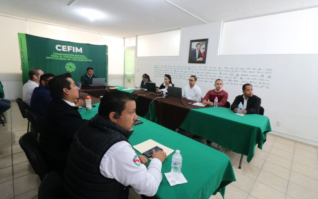 GOBIERNO ESTATAL CAPACITA A FUNCIONARIOS MUNICIPALES EN TEMAS DE SUBSIDIOS FEDERALES