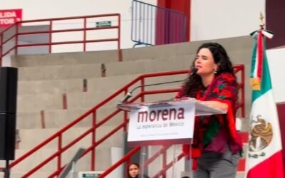 PRESIDENTA NACIONAL DE MORENA RESPALDA AL GOBIERNO DE RICARDO GALLARDO 