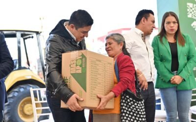 RICARDO GALLARDO BRINDA MÁS APOYO EN CONECTIVIDAD PARA MEXQUITIC