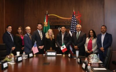 RECIBE RICARDO GALLARDO A CÓNSUL DE ESTADOS UNIDOS