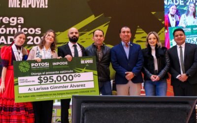 INVERSIÓN SIN PRECEDENTES DEL GOBIERNO ESTATAL PARA RECONOCER A ATLETAS POTOSINOS