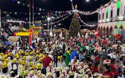 GOBIERNO ESTATAL LLEVA NAVIDAD VERDE A SAN MARTÍN CHALCHICUAUTLA