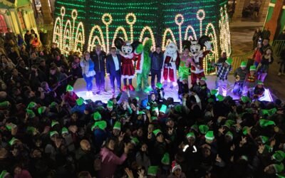 RICARDO GALLARDO INAUGURA VILLA NAVIDEÑA, ÁRBOL Y NACIMIENTO MONUMENTAL
