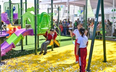 TRANSFORMA RICARDO GALLARDO ESPACIOS PÚBLICOS EN VILLA DE POZOS