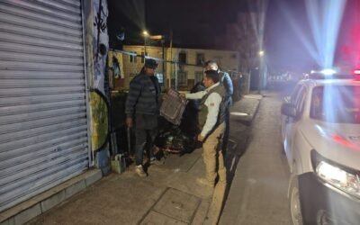 POR BAJAS TEMPERATURAS, GOBIERNO ESTATAL ENTREGA MÁS APOYO A LA POBLACIÓN