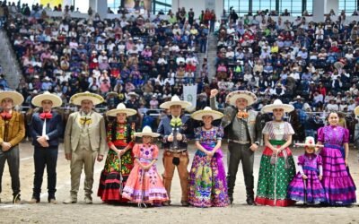 CAMPEONATO NACIONAL DE CHARRERÍA ENGALANÓ LA INAUGURACIÓN DE LA MAJESTUOSA ARENA POTOSÍ