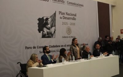SAN LUIS POTOSÍ PARTICIPA EN LA INTEGRACIÓN DEL PLAN NACIONAL DE DESARROLLO