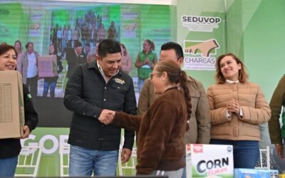 RICARDO GALLARDO MEJORARÁ LA VIDA DE LAS FAMILIAS DE CHARCAS CON MÁS APOYO