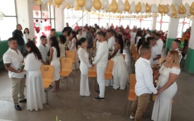 PERSONAS PRIVADAS DE LA LIBERTAD CONTRAEN MATRIMONIO EN SAN VALENTÍN