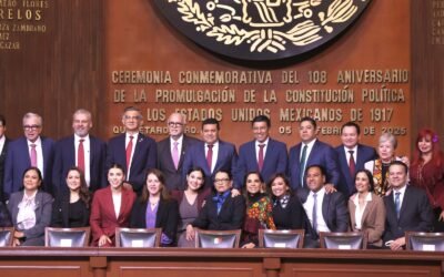RICARDO GALLARDO ASISTE A CONMEMORACIÓN DEL 108 ANIVERSARIO DE LA CONSTITUCIÓN DE 1917