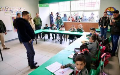 COMUNIDAD EDUCATIVA AGRADECE OBRAS EN ESCUELA DE RIOVERDE