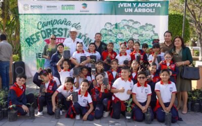 FORTALECE EJECUTIVO ESTATAL REFORESTACIÓN DE LA REGIÓN MEDIA
