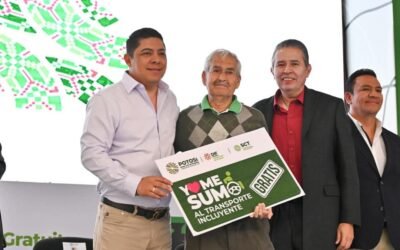 AVALAN PERSONAS BENEFICIARIAS APOYO DE RICARDO GALLARDO A TRANSPORTE GRATUITO