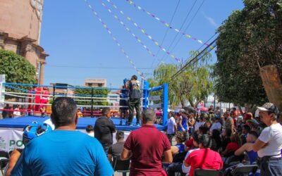 GOBIERNO DESARROLLÓ CON ÉXITO EL TORNEO DE BOX DE LOS BARRIOS EN EL SAUCITO