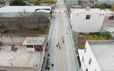 RICARDO GALLARDO INAUGURA RENOVADA VIALIDAD EN CIUDAD FERNÁNDEZ