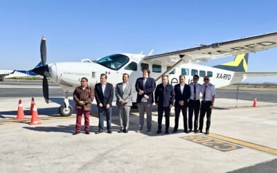 PARTICIPA GOBIERNO DEL ESTADO, EN INAUGURACIÓN DE NUEVO VUELO A CIUDAD DE MÉXICO