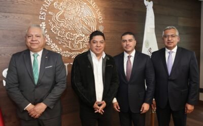 RICARDO GALLARDO Y GARCÍA HARFUCH CIERRAN FILAS POR LA SEGURIDAD DE SLP