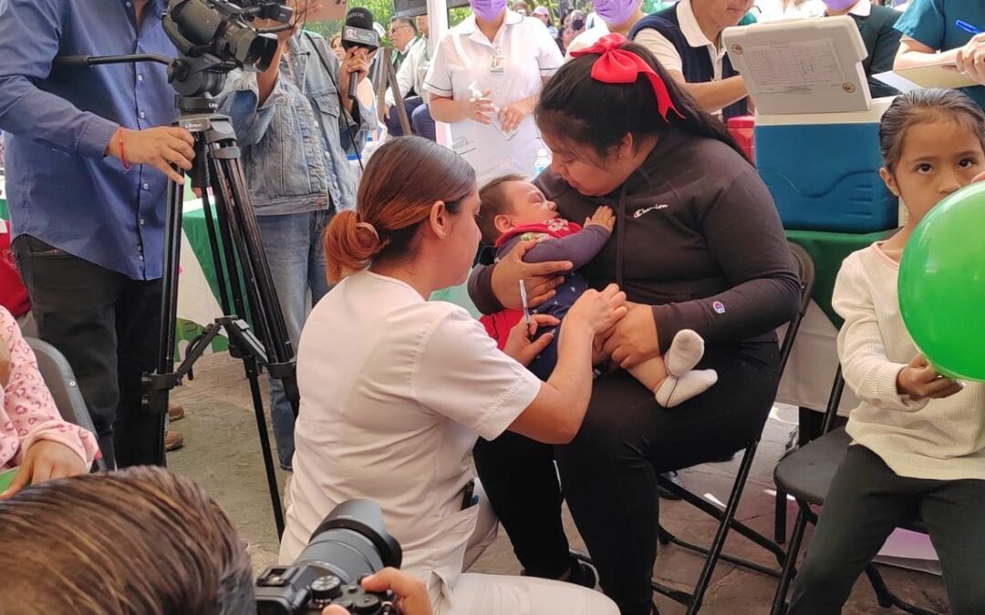 ARRANCA EN VILLA DE POZOS LA CAMPAÑA ESTATAL DE VACUNACIÓN