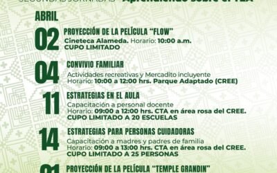 REPARADO PROGRAMA POR DÍA MUNDIAL DE LA CONCIENCIACIÓN SOBRE EL AUTISMO