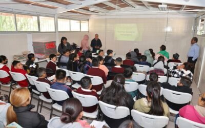 PROMUEVE GOBIERNO ESTATAL HUERTOS ESCOLARES