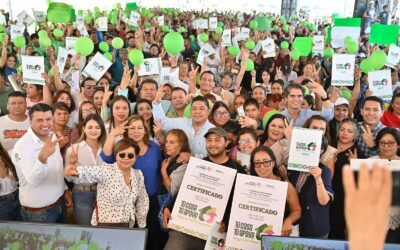 FAMILIAS VEN CUMPLIDO SU ANHELO DE TENER UNA CASA