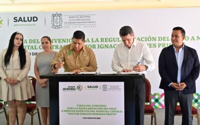 RICARDO GALLARDO RESUELVE PAGO A MÉDICOS EMÉRITOS DEL HOSPITAL CENTRAL