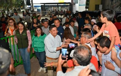 RICARDO GALLARDO CELEBRA A NIÑEZ SOLEDENSE CON ARRANQUE DE PARQUE LINEAL