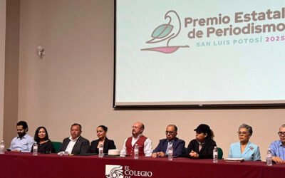 Anuncian ganadores del Premio Estatal de Periodismo 2025
