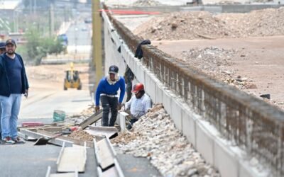 GOBERNADOR RICARDO GALLARDO SUPERVISA AVANCE DE LA VÍA ALTERNA