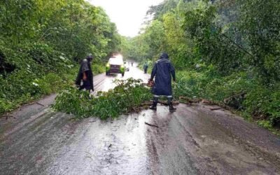 GOBIERNO ESTATAL ATIENDE REPORTES POR LLUVIAS EN LA HUASTECA